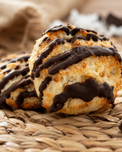 Coconut Macaroon With Chocolate Chips